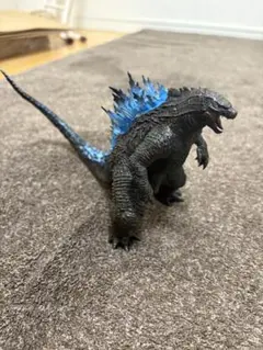 ゴジラ フィギュア 黒と青 約15cm