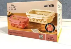 マイヤー ミッキーマウス 電子レンジガラスコンテナ MEYER 2個セットのサムネイル