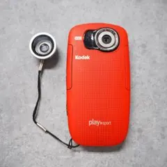 【美品・動作品】Kodak PlaySport Zx5 レッド 防水 レンズ付 美品・動作品】Kodak PlaySport Zx5 レッド 防水 レンズ付 - メルカリ