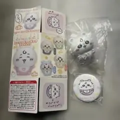 ちいかわ モモンガ　ミニソフビフィギュアコレクション 缶バッジ　セット