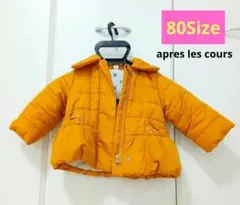 apres les cours ダウンコート 80 リボン 女の子