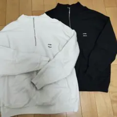 CITEN ジップアップ スウェット 2色セット