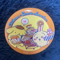 ポムポムプリン×うさぎ　【缶バッジ】のサムネイル