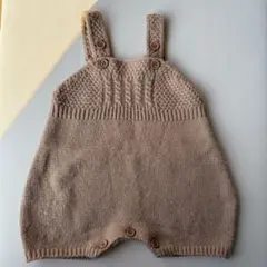 【SALE】tetatetoニットロンパース 60-70cm