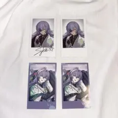 にじさんじ 星導ショウ ランダムチェキ風カード 4枚