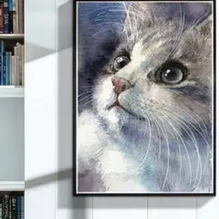 No.21 ダイヤモンドアートキット 猫