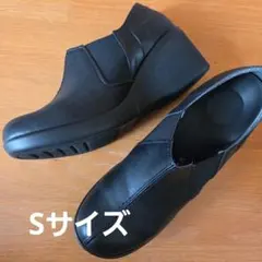 Re:getA 6cmウェッジソールサイドゴアシューズ ブーティ スリッポンのサムネイル