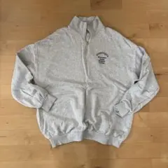 WEGO ハーフジップスウェット