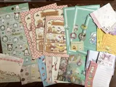 お裾分け＊シール&メモ・レターセット・おりがみ詰め合わせ/文房具