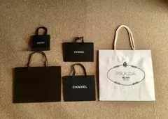 ブランド 紙袋5枚セット