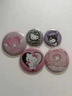 サンリオキャラクター ピンバッジ 5個セット