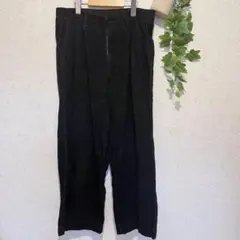 フリークスストア　S  コーデュロイワイドパンツ　黒