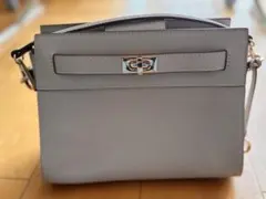 組曲 フォーマルバッグ（ショルダー付き）ベージュ美品