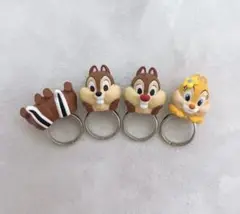 チップ デール クラリス リング カプセルトイ ガチャガチャ コンプリートセット