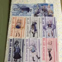 ローソン景品ブルーアーカイブ　 クリアファイル 8枚セット