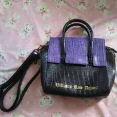 未使用美品ディズニーランドシーハロウィンヴィランズショルダーバッグDハロ仮装など