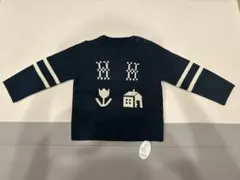 house on the hill / Knit Sweater (Navy)
