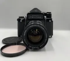 ASAHI PENTAX 6×7 中盤フィルムカメラTAKUMARレンズ付き - メルカリ