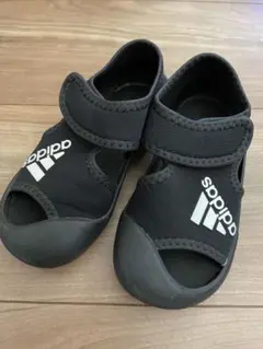 adidas ベビーサンダル ブラック 15センチ