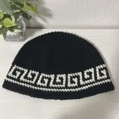 179クラシックハット☆クラッシャーハット☆バケットハット☆手編みニット帽