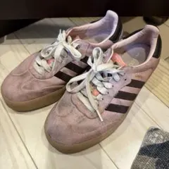adidas SAMBA ピンク ブラウン スニーカーのサムネイル