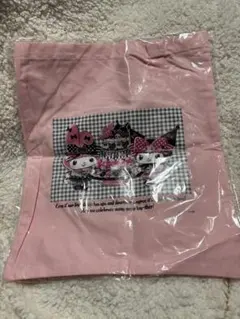 マイメロ&クロミ アニバーサリーくじ★ B賞トートバッグ(ピンク)