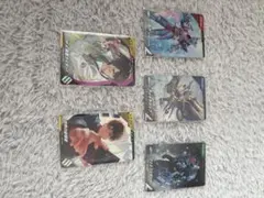 ガンバレジェンズ　宝箱　カードゲットキャンペーン　5枚セット