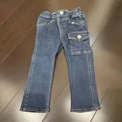 DOUBLE.B 伸びるデニムパンツ 90cm
