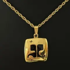 【良品】クレージュ ネックレス ゴールドカラー　260525001のサムネイル
