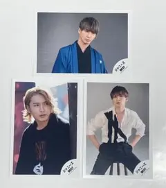 WEST. 藤井流星　公式写真　3枚セット　ジャニーズWEST