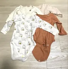 UNIQLO ミッフィー柄 西松屋3枚セット 80cm ロンパース 長袖