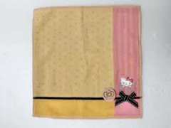 ハローキティ Hello Kitty ハンドタオル ドット模様