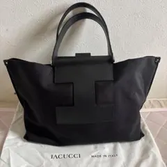 IACUCCI ソルベット M CORDURA/RUGA ブラック　トートバッグ