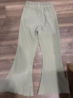 Re:EDIT 薄緑 プリーツパンツのサムネイル