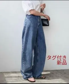 【タグ付き新品】evernavy エバーネイビー カーブデニムパンツ ジーンズのサムネイル