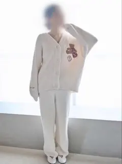 ジェラートピケ ルームウェア上下セット