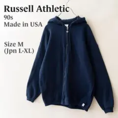 s*7様 90s Russell Athletic USA製 ジップパーカー ネ