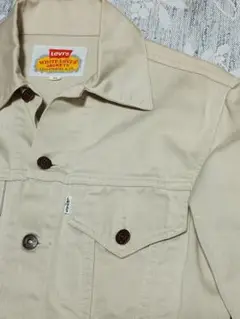 LEVI'S　70505　生成り　サテンジャケット　36