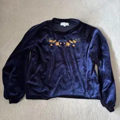 earth music&ecology ネイビー 長袖トップス 110