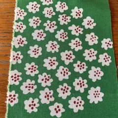 【廃盤】マリメッコ marimekko 生地 プケッティ 緑 小