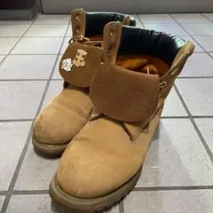 timber プレミアムブーツ　ピンズ付き　24.5〜25.0cm