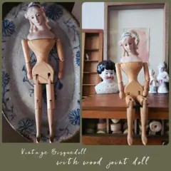 Vintaage Shackman社Bisque head Dollのサムネイル