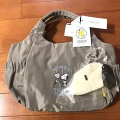 値下げ！　新品　イザック　スヌーピー　バッグ