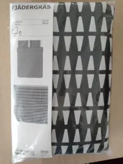 IKEA FJÄDERGRÄS 掛け布団カバー 200x200cmのサムネイル