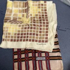 イブサンローランはんかち&バーバリースカーフ