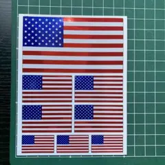 星条旗　シール　ステッカー　U.S.A.