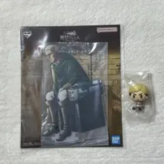 一番くじ　進撃の巨人　エルヴィンＥ賞ビックアクリルスタンドＧ賞ちょこのっこ