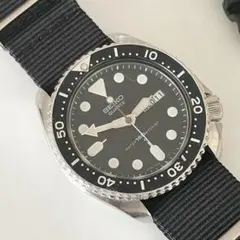 366/不動 80年代 オリエント ダイバー クォーツ メンズ ビンテージ 