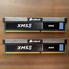 Corsair XMS3 DDR3 4GB (2x2GB) メモリ