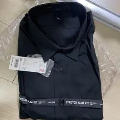 ユニクロ　ファインクロスストレッチスリムフィットブロードシャツ　長袖　3XL